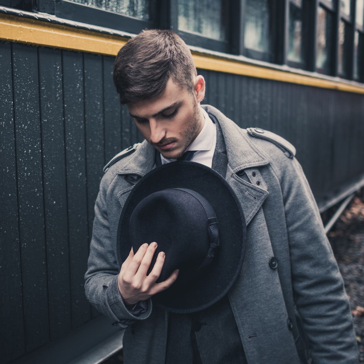 Armand – Custom Fedora in Rabbit Fur Felt - Image 2