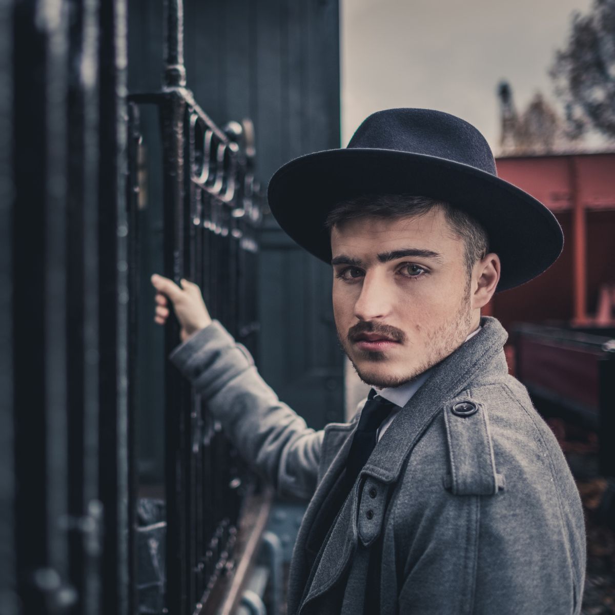 Armand – Custom Fedora in Rabbit Fur Felt